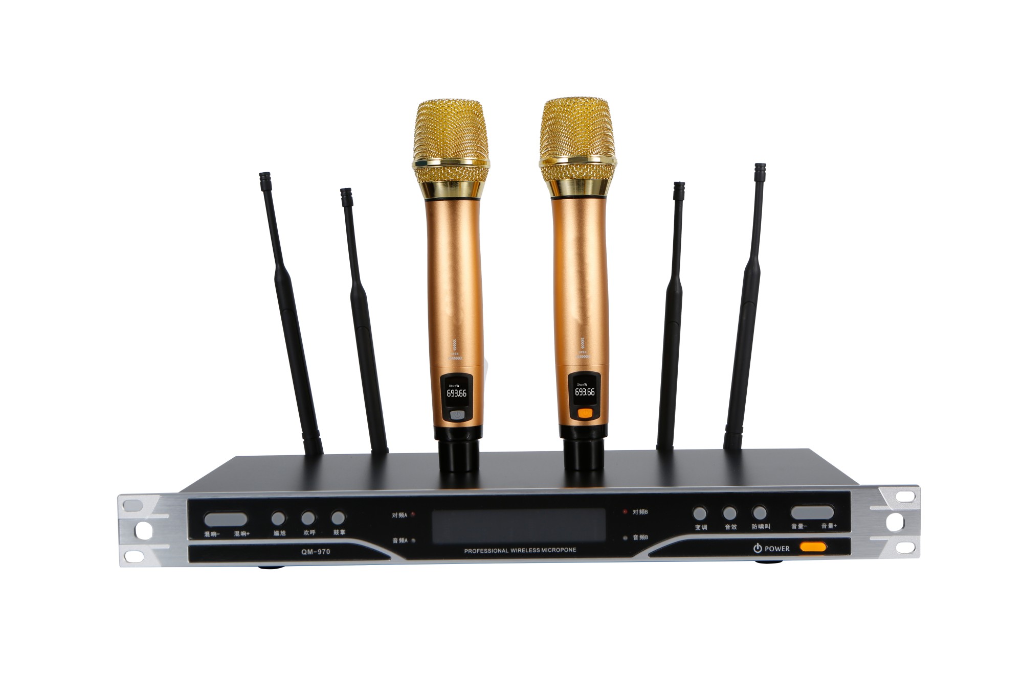 整体无线麦克风