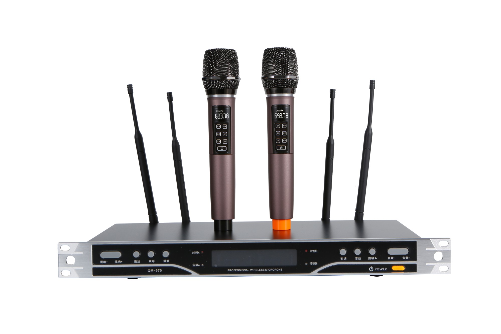 整体无线麦克风